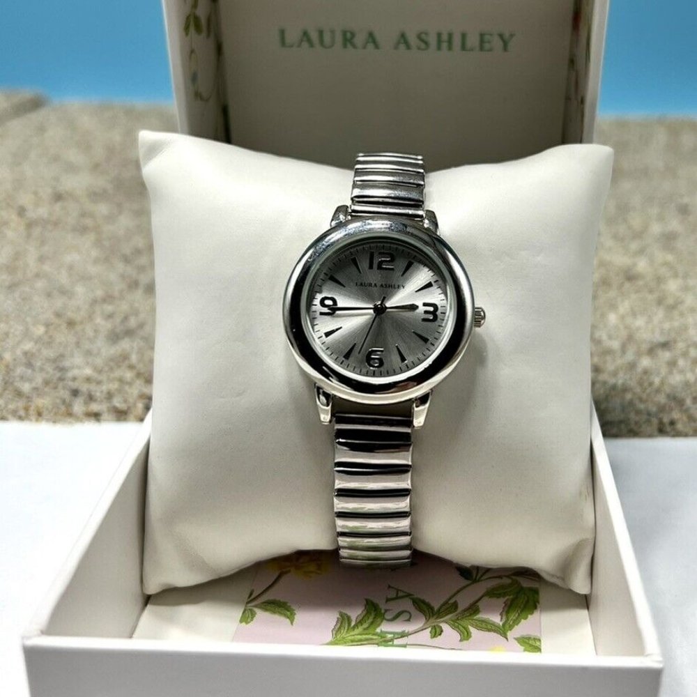 Laura Ashley womens Stainless Steel Wristwatch